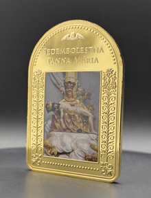 Kolekcia: Najkrajšie madony na medailách zušľachtených rýdzim zlatom