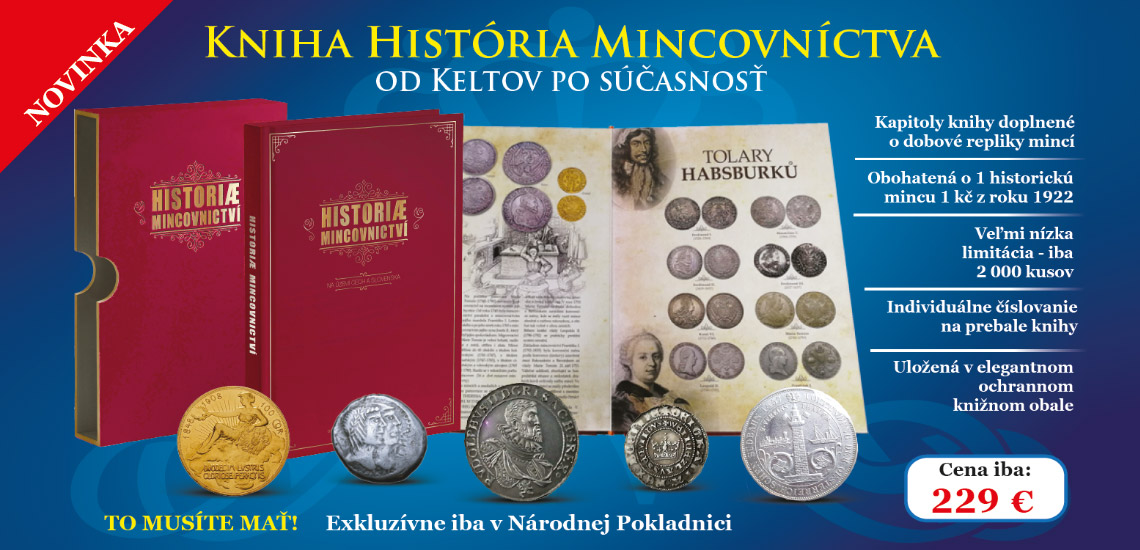 Kniha História mincovníctva