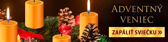 Rozsvieťte Advent - zapáľte každý týždeň jednu sviečku na adventnom venci a získajte od nás malý darček!