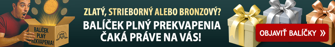 Balíček plný prekvapenia čaká práve na vás!