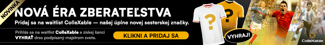Prihlás sa na waitlist ColleXable a získaj šancu VYHRAŤ dres podpísaný majstrom sveta.