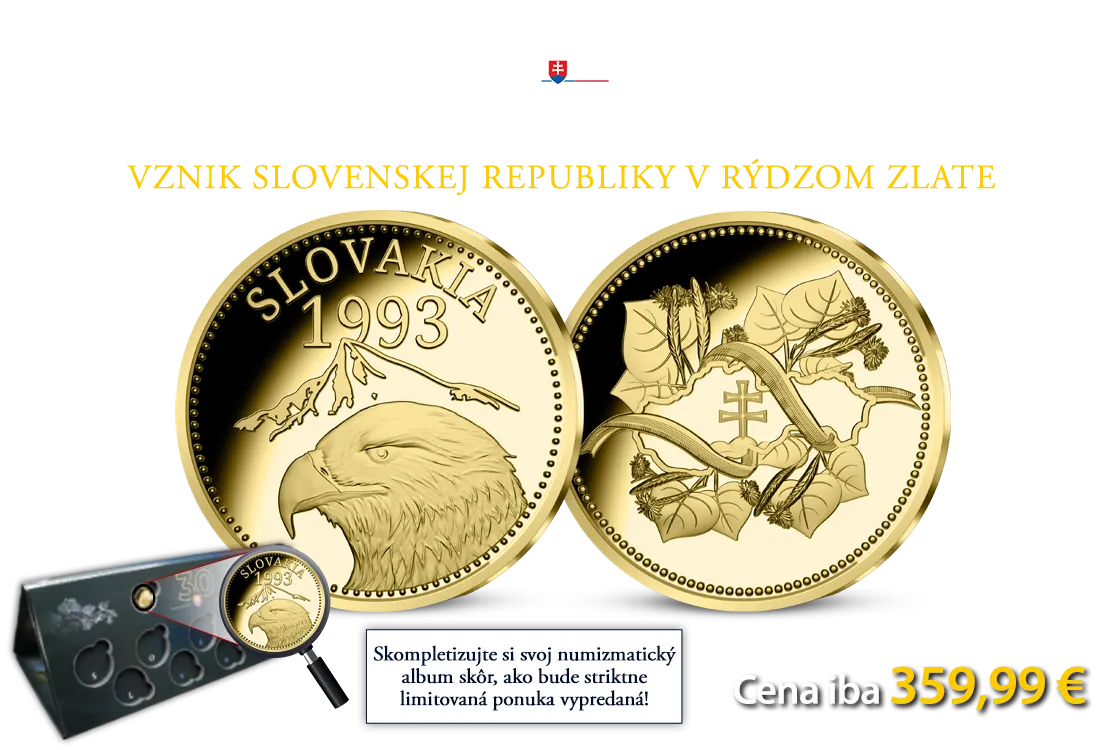 Vznik Slovenskej republiky v zlate