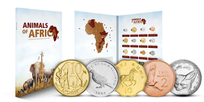 Velké barevné album Africká fauna
