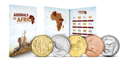 Velké farebné album Africká fauna