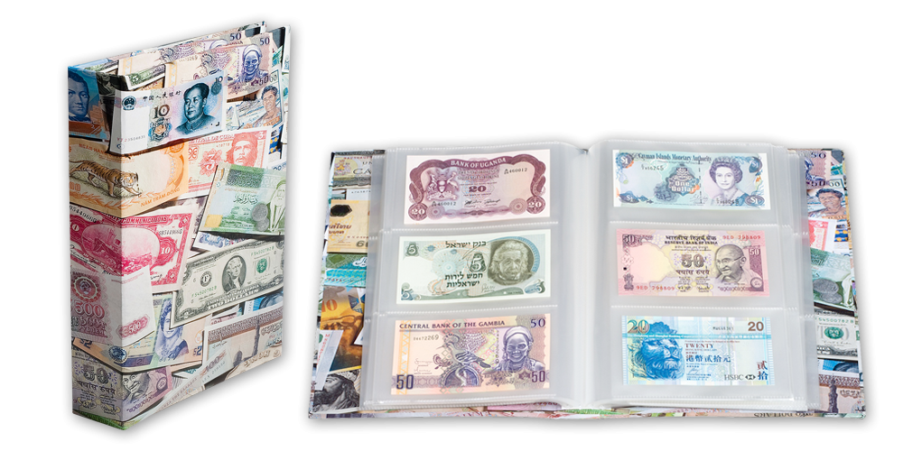 Album na 300 bankoviek BILLS Album na 300 bankoviek BILLS