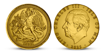 Zlatá minca Angel z rýdzeho zlata 999/1000