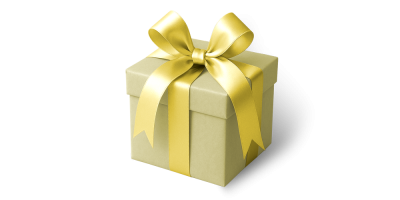 Zlatý balíček plný prekvapenia   