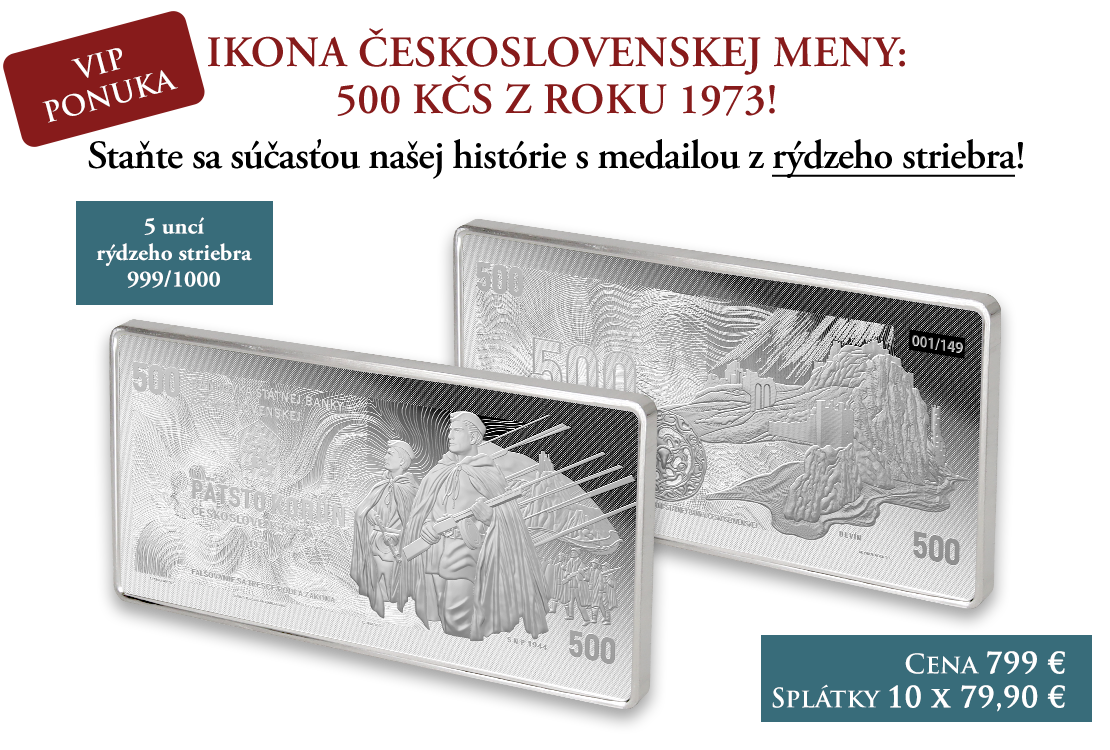 Ikona československej meny: 500 Kčs z roku 1973