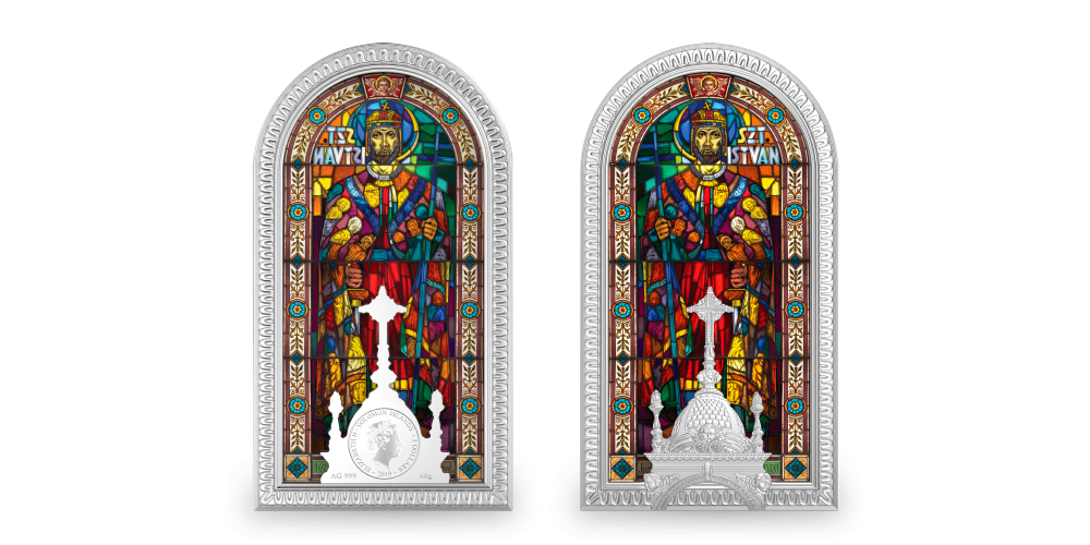 Slávna vitráž baziliky svätého Štefana v Budapešti