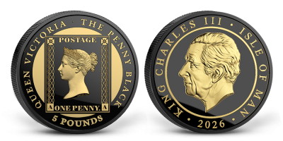 Black Penny kráľovnej Viktórie Limitovaná minca z 1 oz rýdzeho striebra 