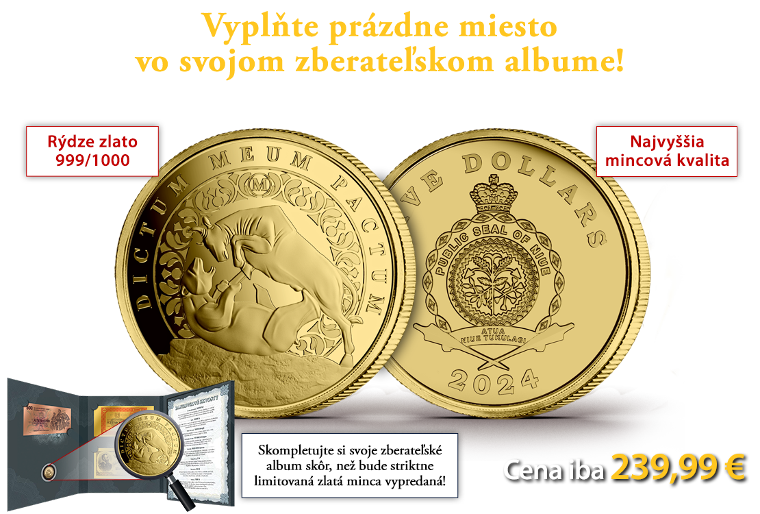 Dictum meum pactum v rýdzom zlate