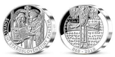 Cyril a Metod v 5 unciach rýdzeho striebra Cyril a Metod v 5 unciach rýdzeho striebra