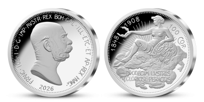 Dáma v oblakoch - 2 oz strieborná medaila 2026 