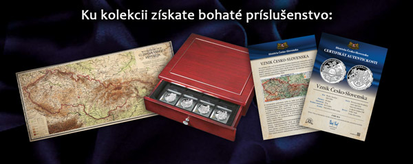 Súčasťou kolekcie História Česko-Slovenska je jedinečné príslušenstvo ZADARMO