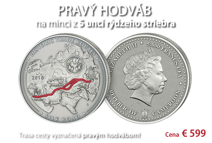 Hodvábna cesta v rýdzom striebre 