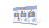 Sada pamätných euromincí - Fínsko 2015, Luxembursko 2015, Írsko 2015 
