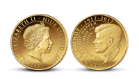 100. výročie J. F. Kennedyho 1/10 uncová zlatá minca