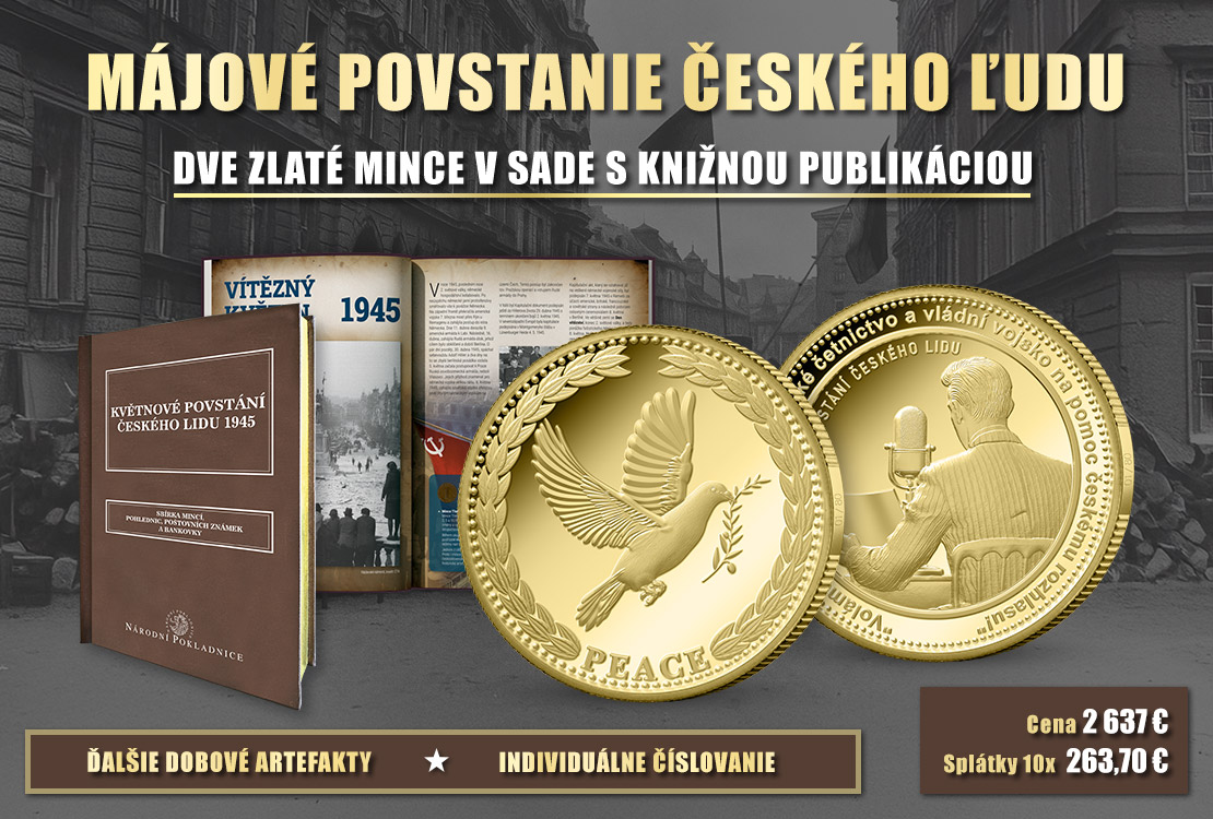 Májové povstanie českého ľudu vo fotografiách a zlatých minciach