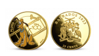Kolekcia mincí zušľachtených rýdzim zlatom k 100. výročiu Disney - Pluto