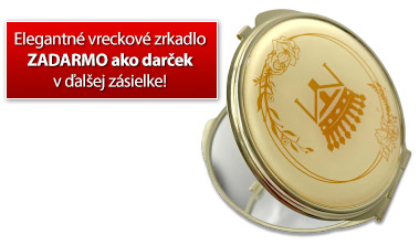 Darček pri okamžitej rezervácii - elegantné vreckové zrkadlo ZADARMO v ďalšej zásielke