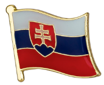 Odznak - slovenska vlajka Odznak - slovenska vlajka