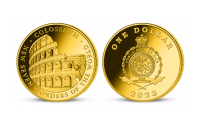 Nových 7 divov sveta na minciach zušľachtených certifikovaným zlatom - Colosseum