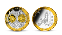 Pamätná medaila Belgicko z kolekcie Prvá spoločná európska mena 