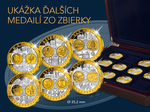 Ukázka ďalších medailí zo zbierky Ukázka ďalších medailí zo zbierky