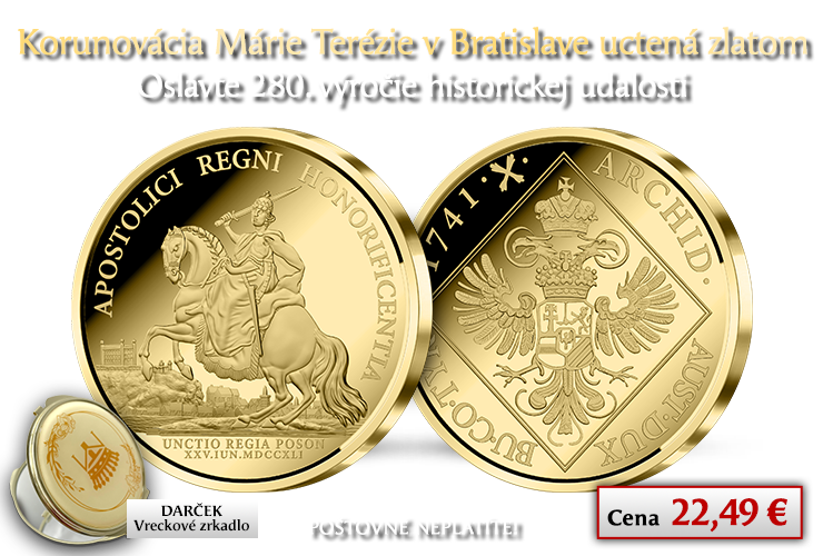 Korunov&aacute;cia M&aacute;rie Ter&eacute;zie v Bratislave