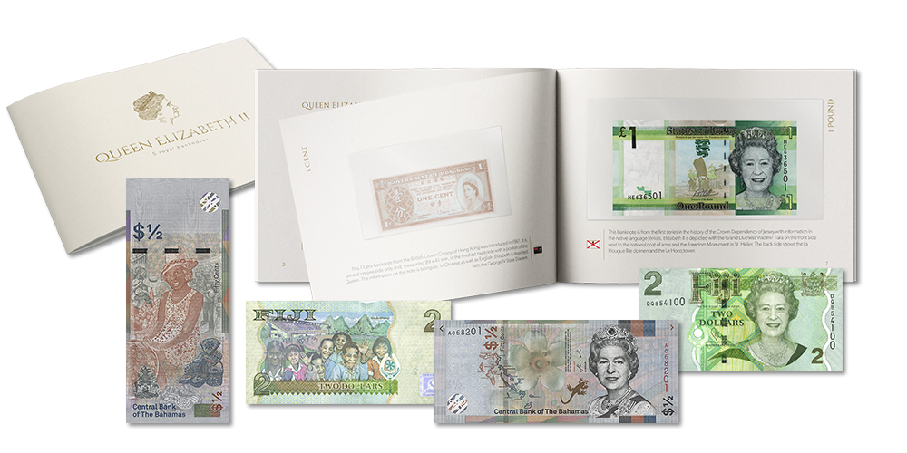 Päť najzaujímavejších bankoviek s portrétom kráľovnej Päť najzaujímavejších bankoviek s portrétom kráľovnej