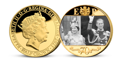 Kráľovná Alžbeta II. na minci zušľachtenej rýdzim Fairmined zlatom