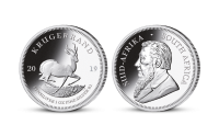 Krugerrand - Legendárna minca vyrazená do jednej unce rýdzeho striebra!