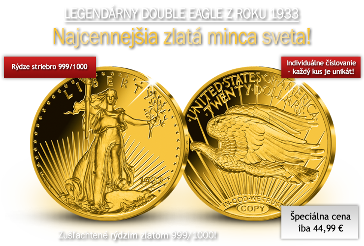 Legendárny Double Eagle z roku 1933