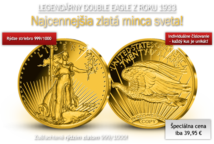 Legendárny Double Eagle z roku 1933
