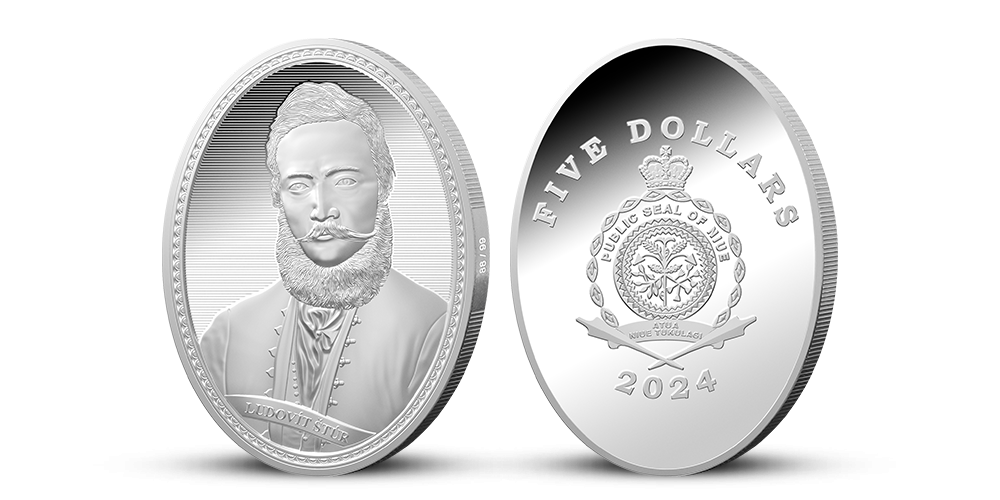 Ľudovít Štúr - strieborná 3 oz minca 2024