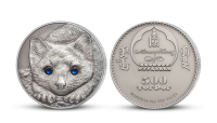 Strieborná minca - Kuna soboľ