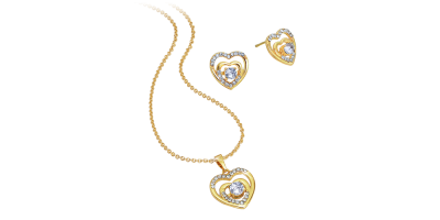 Náhrdelník v tvare srdca s krištáľmi Swarovski 