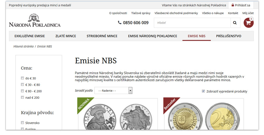 Emisie Národnej banky Slovenska Emisie Národnej banky Slovenska