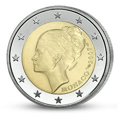 2 EUR Monako - Grace Kelly