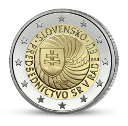 2 EUR Slovensko - Predsedníctvo v Rade EÚ