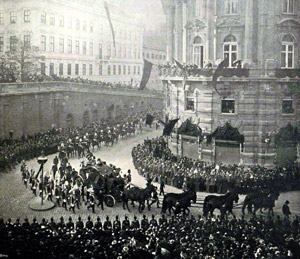 Pohreb Alžbety vo Viedni