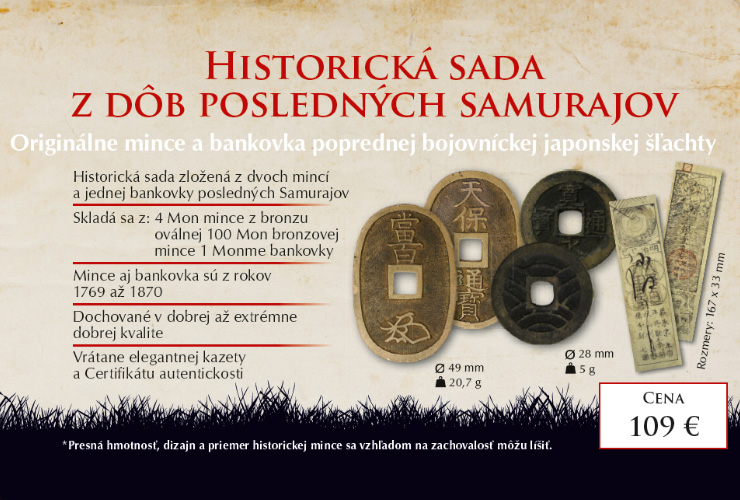 Historická sada z dôb posledných samurajov