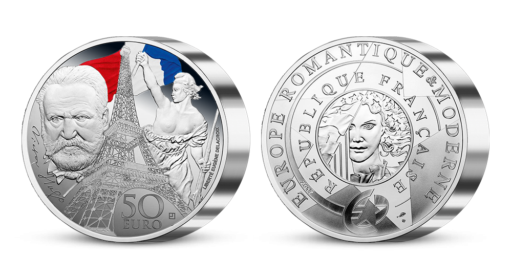 Poklady Paríža - Symboly Francúzska 19. storočia na 5 oz strieborne minci Poklady Paríža - Symboly Francúzska 19. storočia na 5 oz strieborne minci