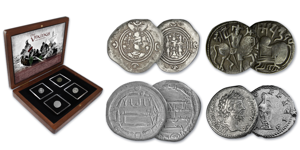 Poklady vikingských obchodných ciest na originálnych historických minciach