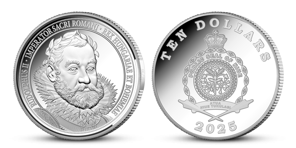  Rudolf II. s vavrínovým vencom