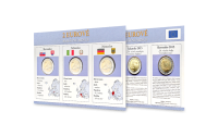 Sada pamätných euromincí - Nemecko 2009, Taliansko 2015, Slovensko 2015 