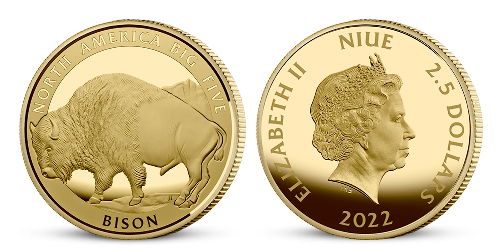 Sada zlatých mincí Veľká päťka Severnej Ameriky