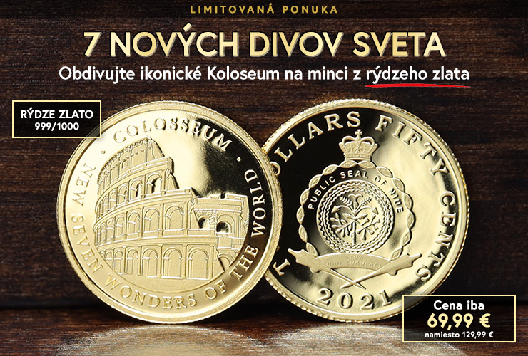 Sedem nových divov sveta v rýdzom zlate