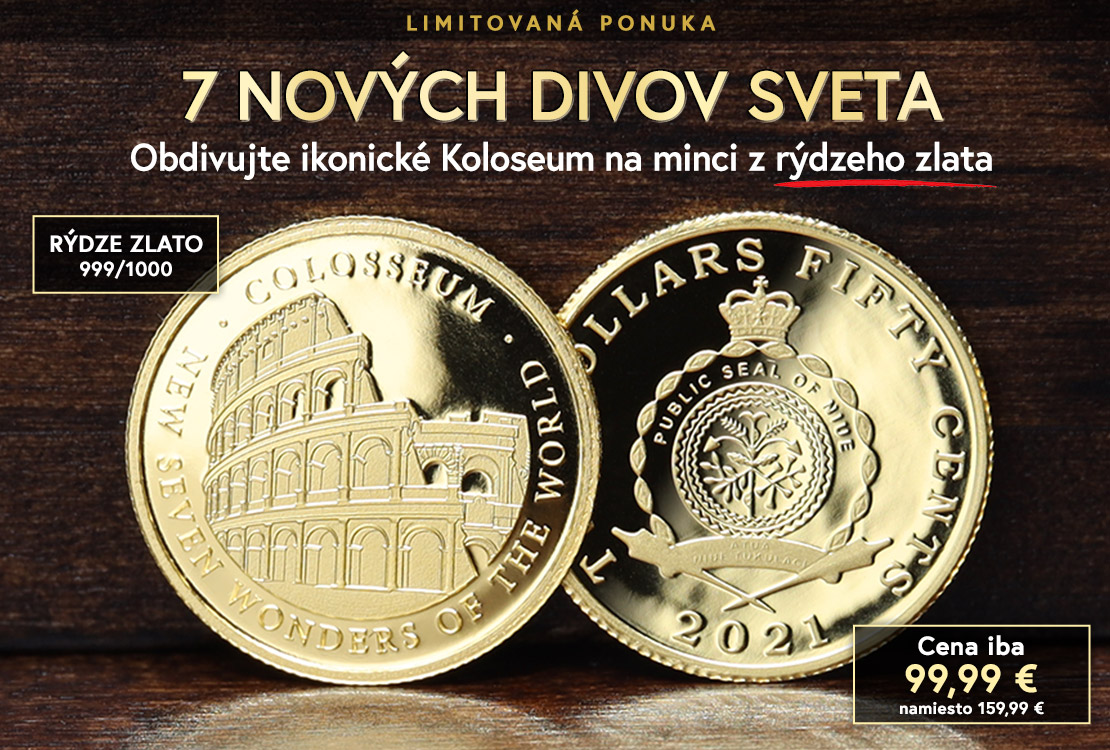 Sedem nových divov sveta v rýdzom zlate