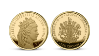 Zlatá minca Alžbeta Bavorská 